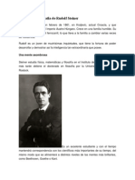 Pequeña de Biografía de Rudolf Steiner