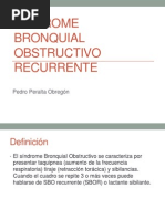 Sindrome Bronquial Obstructivo Recurrente