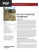 On-Farm Composting Managment