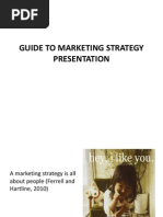 Guide To Marketing Strategy Presentation