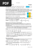 RESUMEN Tema 4 - Fracciones (I)