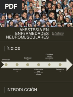 Anestesia en Enfermedades Neuromusculares