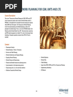 Transmission Network Planning For GSM UMTS LTE