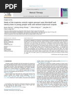 Manual Therapy: Kuan-Ting Lee, Chiung-Cheng Chuang, Chien-Hung Lai, Jing-Jhao Ye, Chien-Lung Wu