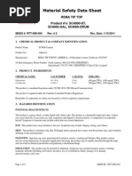 MSDS SC4000 PDF