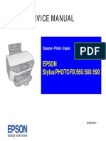 Epson Stylus Photo Rx560 580 590