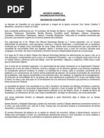 Decreto Organización Pastoral Parroquial