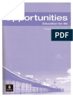 New Opportunities Pre-Intermediate Test Book