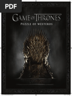 Game of Thrones Puzzle of Westeros