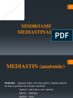 Curs 17 Sindroame Mediastinale