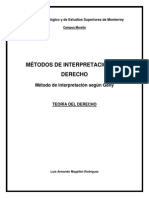 Método de Interpretación Del Derecho Según Geny 2v