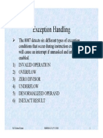 Exception Handling: M. Krishna Kumar MM/M4/LU11/V1/2004 1