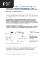 Dimensionamento de Consolos de Concreto Com o Auxílio de Modelos de Bielas e Tirantes