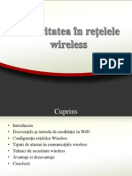 Securitatea Wireless Prezentare