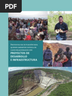 Protocolo de Actuación para Quienes Imparten Justicia en Casos Relacionados Con Proyectos de Desarrollo e Infraestructura.