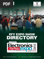 EFY Expo Show Directory 2013