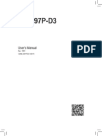 Gigabyte z97pd3 Manual