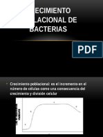 Crecimiento Poblacional de Bacterias