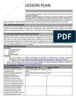 LESSON PLAN by Jorge Lorenzo Venezuela