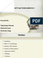 Wide Band-Gap Semiconductors