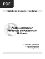 Productos de Panadería y Molinería - Honduras PDF