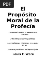 El Propósito Moral de La Profecia