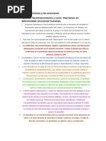 Los Neurotransmisores y Las Emociones