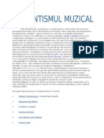 Romantismul Muzical