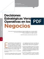 Decisiones Estrategicas Vs Operativas