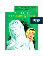 Caroline Quine Alice Roy 14 IB Alice Et La Statue Qui Parle 1937