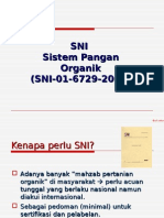 SNI Pangan Organik