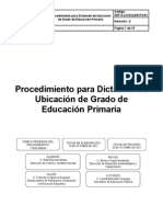 Dictamen de Ubicacion