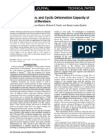 104-s49 Strength, Stiffness, and Cyclic Deformation Capacity