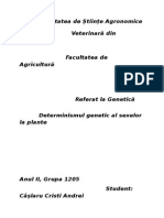 Referat Genetica