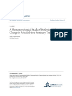 A Phenomenological Study of Professional Identity Change in Relea PDF