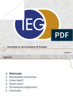 Ieg - Gestão de Projetos