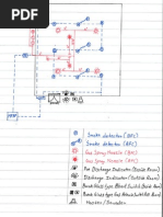 Clean Agent System Drawing