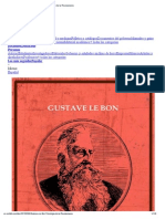 Gustave Le Bon - Psicología de La Revoluciones