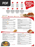 Bonchon Philadelphia Menu