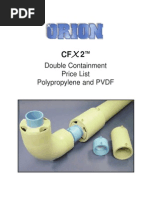 Orion Price List PVDF