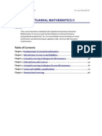 Actuarial Mathematics Ii: About