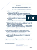 Nota Informativa Ensayos de Aptitud en Ultrasonido