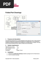 Folded Part Drawings