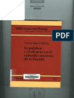 La Palabra y El Silencio en El Episodio Amoroso de La Eneida