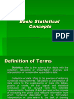 Module On Basic Statistical Concepts