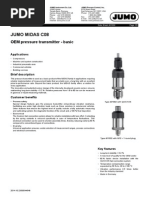 Sensores de Presion Jumo