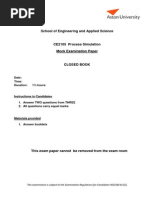 CE2105 - Mock Examination Paper