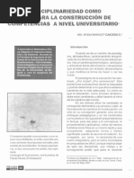 Interdisciplinariedad PDF