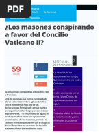 ¿Los Masones Conspirando A Favor Del Concilio Vaticano II - Foros de La Virgen María0