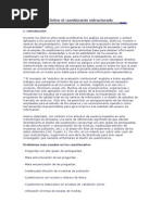 Sobre El Cuestionario Estructurado Y CARACTERISTICAS